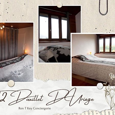 Le T2 Douillet D'Uriage - Residence Le Louvre - Cure Thermale Uriage- Proche Chamrousse - Jusqu'A 3 Personnes - Region Agreable En Toute Saison Vaulnaveys-le-Haut Exteriör bild